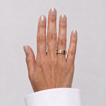 Lashthing press-on nagels Champagne Satin (XS-Squoval) - hoofdfoto